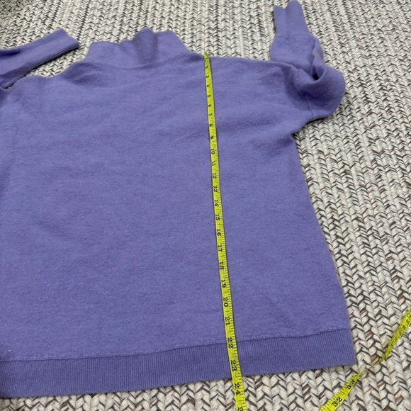 Free People Purple Pure Cashmere Ottoman Tunic - Picture 14 of 14